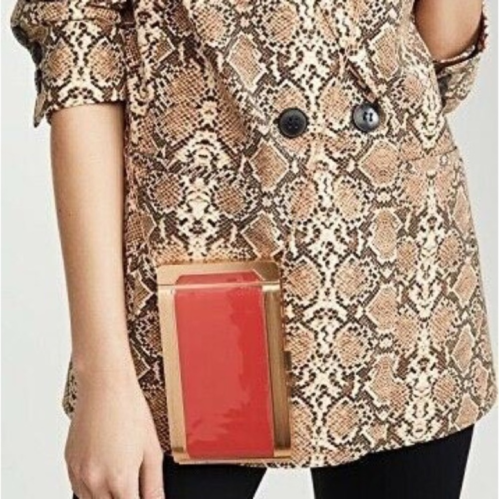 Zimmermann Bag Red Cigarette Chain Crossbody‎